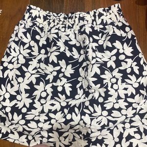 J crew floral skirt size s